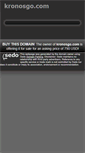 Mobile Screenshot of kronosgo.com